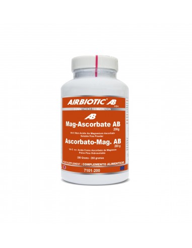 Ascorbato-Mag. Ab 200 G  200 G. Polvo De Airbiotic