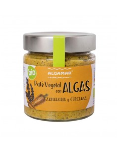 Pate Vegetal Con Algas, Zanahoria Y Curcuma De Algamar