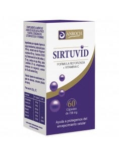 Sirtuvid (Antioxidante Celular) 550 Mg 60 Caps De Anroch