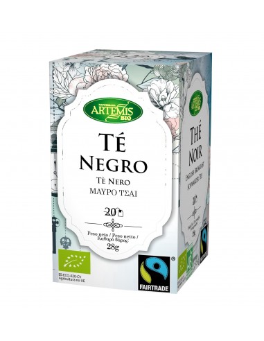 Te Negro (English Breakfast) Eco 20 Filtros De Artemisbio