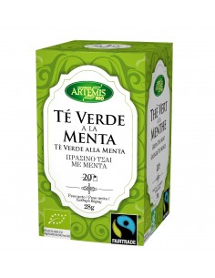 Te Verde A La Menta Eco 20 Filtros De Artemisbio