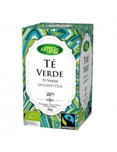 Te Verde Fair Trade Eco  20 Filtros De Artemisbio