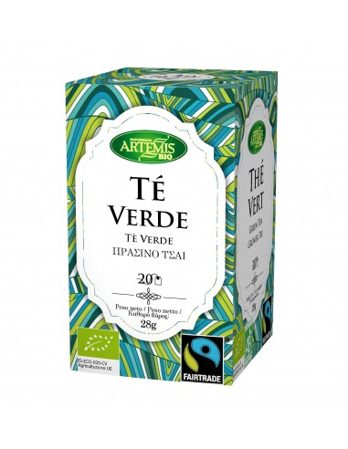 Te Verde Fair Trade Eco  20 Filtros De Artemisbio