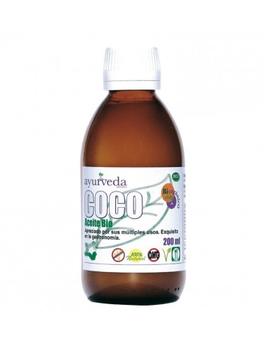 Aceite De Coco Puro 500 Ml De Ayurveda Autentica