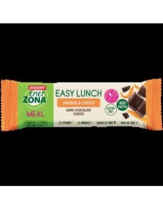 Exp Easy Lunch Orange & Choco 25 Barritas De Enerzona