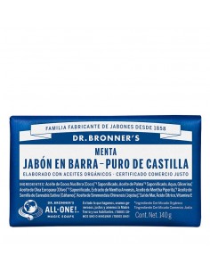 Jabon En Barra Menta 140 Gr De Dr Bronners
