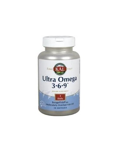 Ultra Omega 3 6 9 50 Perlas De Kal