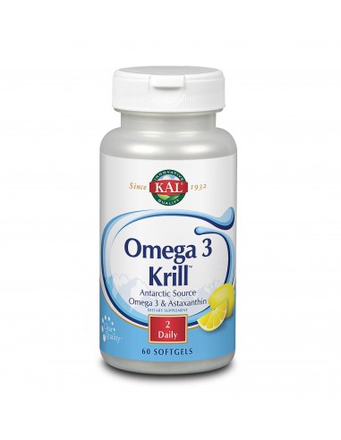 Krill Omega 3 - 500 Mg. - 60 Perlas De Kal