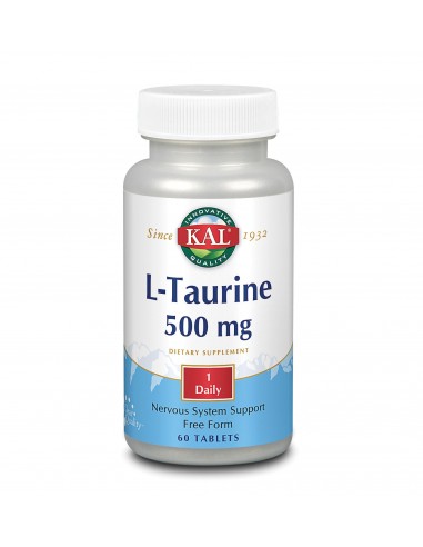 L-Taurina 500 Mg 60 Caps De Kal