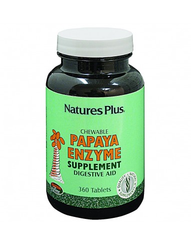 Papaya Enzyme 360 Comp Masticables De Natures Pl