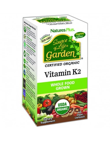 Garden Vitamina K2  60 Cap De Natures Plus