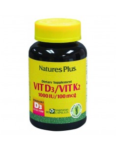 Vitamina D3 / Vitamina K2 90 Cap De Natures Plus