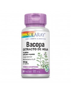 Bacopa 100 Mg 60 Vcaps De Solaray