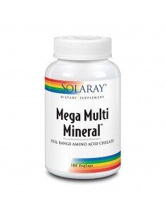 Mega Multi Mineral 120 Caps De Solaray