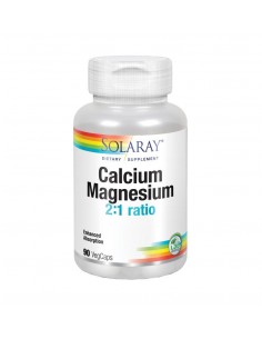 Calcium And Magnesium 90 Vcaps De Solaray