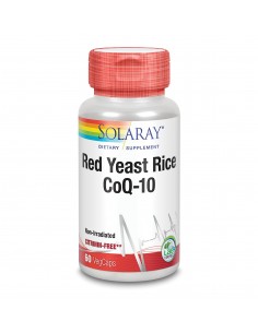 Red Yeast Rice Plus Q10 60 Vcaps De Solaray