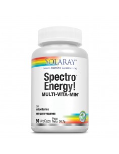 Spectro Energy 60 Caps. Vegetales De Solaray