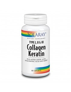 Collagen Keratin 60 Caps De Solaray
