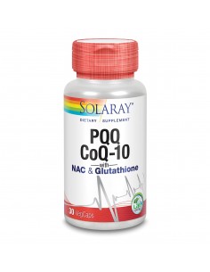 Pqq Coq10 30 Vcaps De Solaray