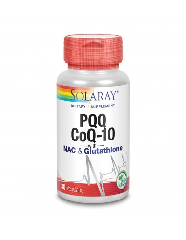 Pqq Coq10 30 Vcaps De Solaray