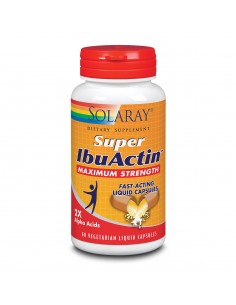 Super Ibuactin 60 Caps Vegetales De Solaray