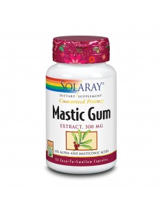 Mastic Gum 500 Mg 45 Vcaps De Solaray