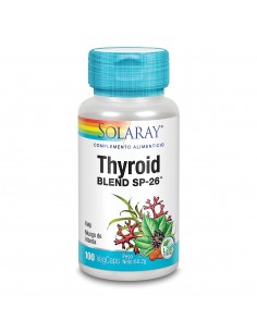 Thyroid Blend 100 Caps De Solaray