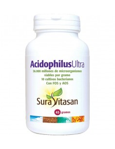 Acidophilus Ultra 45 Gr Polvo De Sura Vitasan