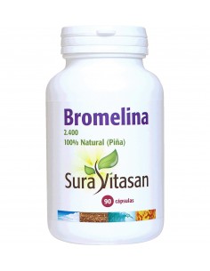 Bromelina Natural 500 Mg 90 Caps De Sura Vitas
