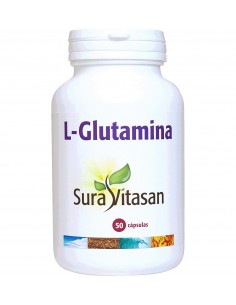 L Glutamina 500 Mg 50 Caps De Sura Vitasan