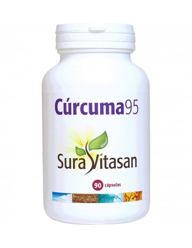 Curcuma 95 Con Piperina  90 Vcaps De Sura Vitasan