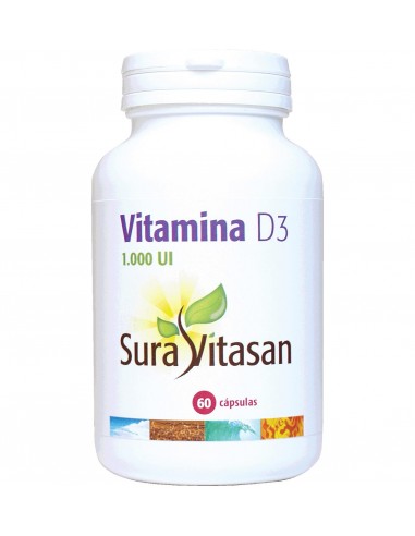 Vitamina D3 60 Caps De Sura Vitasan