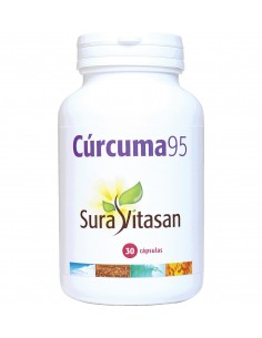 Curcuma 95% Std 30 Caps Con Piperina De Sura Vitas