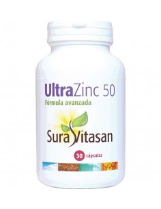 Ultra Zinc 50 Mg 30 Caps De Sura Vitas