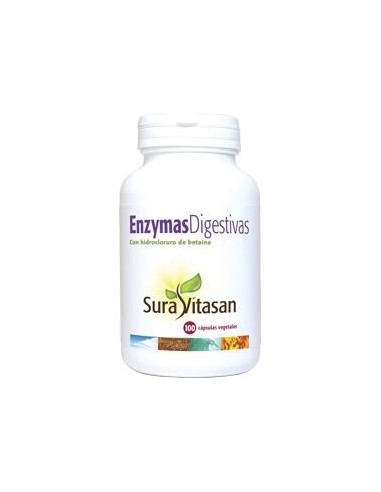 Enzymas Digestivas 100 Cap De Sura Vitasan