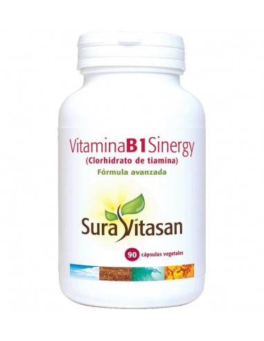 Vitamina B1 Sinergy 90 Caps De Sura Vitasan