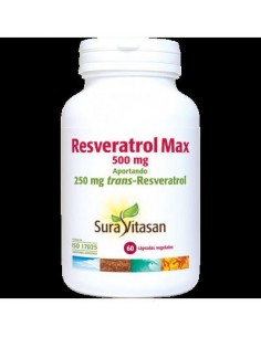 Resveratrol Max 60 Cap De Sura Vitasan