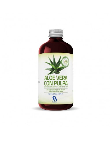 Aloe Vera Con Pulpa  1 Litro De Bequisa
