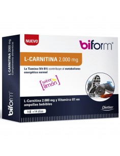 Biform L Carnitina 2000 Mg 14 Viales X 10 Ml De Biform
