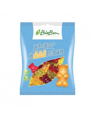 Caramelos De Ositos De Goma Con Zumo De Fruta Bio De Biobon