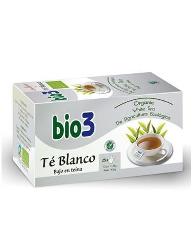 Bie3 Te Blanco Eco  25 Filtros De Biodes