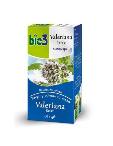 Bie3 Valeriana Naturcaps 500 Mg  80 Caps De Biodes