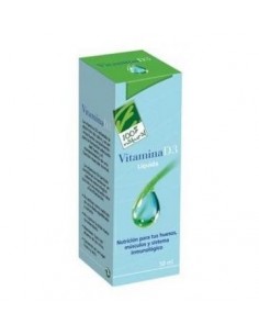 Vitamina D3 Liquida 50 Ml De Cien X Cien Natural