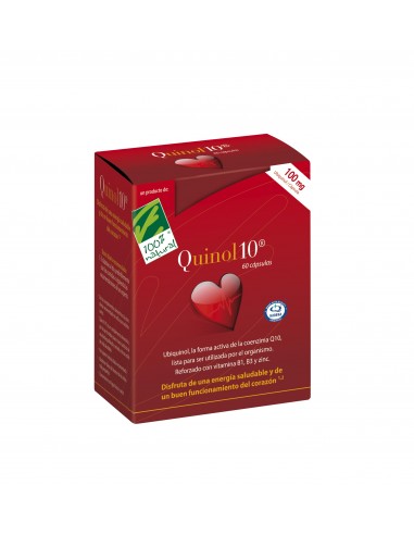 Quinol10® 100 Mg 60 Caps De Cien X Cien Natural