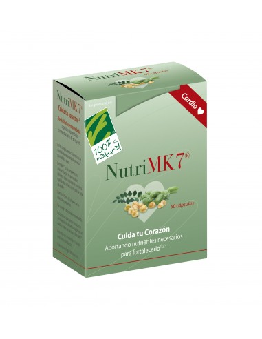 Nutrimk7® Cardio 60 Caps De Cien X Cien Natural