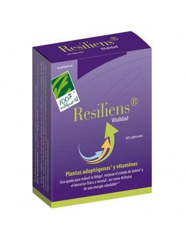 Resiliens® Vitalidad 60 Caps De Cien X Cien Natural