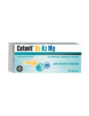 Cefavit D3 K2 Mg 60 Caps De Cobas