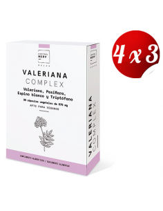 Pack 4x3 Valeriana Complex...