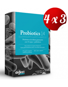 Pack 4x3 Probiotics 14  de...