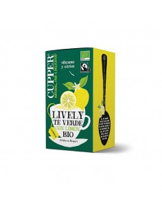 Green Tea Whit Lemon Bio 20 Bolsas De Cupper